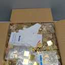 24 Pcs Light Gold Shimmer Wall Backdrop Panels - 4 FT x 6 FT Light Gold Sequin Backdrop for Birthday Graduation Home Party Background Decoration