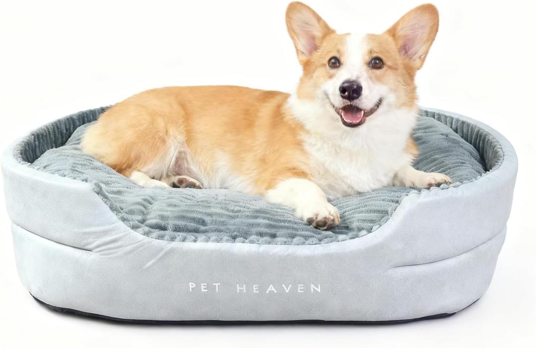 Dog Bed for Medium Dogs, Comfortable Orthopedic Pet Bed, Breathable Dog Bed with Durable Fabric,Self-Warming and Machine Washable