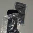 SUNMECI Lightweight Soft Fleece Headband - Breathable Ear Muffs for Men Women in Winter Running Cycling Ski Comfortable Warm for Clod Weather Sports (2PCS Black+Black)