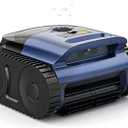 Pool Vacuum for Inground Pool & Above Ground Pool, Cordless Pool Cleaner with Smart Navigation, Self-Parking, LED Indicator, Wall&Waterline Cleaning Pool Robot up to 2150 Sq.ft