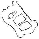 2 x munirater Engine Valve Cover Gasket Set Kit Replacement for X1 F10 F11 F25 X3 F20 F30 F31 Z4 328i 11127588418