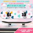 Honoson 7 Pcs Skateboard Kids Set, Age 6-10 Kids 24 x 6"