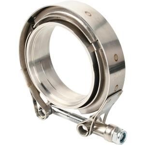 T304 Stainless Steel 2.75'' Inch V Band Bolt Clamp With Male Female Flanges Assembly For Exhaust System,Turbocharger,Exhaust Clamp 1PC
