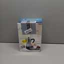 Coffee Pot 6 Cup Electric Espresso Coffee Maker Italian Moka Maker 300ml Portable Aluminum Espresso Machine Cafetera Moka Pot with Detachable Base, Gift for Home Travel (Silver)