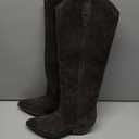 Marc Fisher LTD womens Ander (9.5, Dark Brown Suede 200)