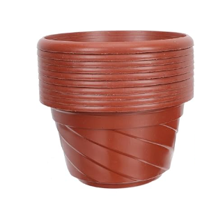 BESPORTBLE 10 Pack Plastic Flowerpots Drainage Trays for Epipremnum and Chlorophytum for Gardening Pots for Easy Root Observation