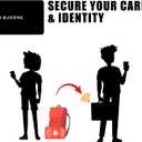 3 x RFID Blocking Card - 3 Pack, Contactless NFC Credit Card ID Protection Safe Bank Card Passport Entire Wallet Purse Shield Protector Blocker Guard (Pack of 3)