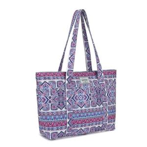 ODTEX Women's Tote Bag with Top Handle, 15.6 inch Laptop Bag, Large Capacity Handbag for Work, Travel, Shopping (Bohemian)