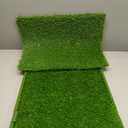 Dog Grass Pad with Tray: Reusable Training Pad with 2-Pack Replaceable Artificial Grass - Quick Absorbent Indoor Portable Dog Patio Potty, Washable Pee Pad For Small Medium To Large Dog, 22"x18" Green