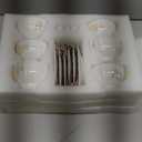 Amazon.com | WRINGKIT Tea Cups and Saucers Set of 6, 7 Oz Floral Tea Cups, White Porcelain Tea Cup with Saucer, British Coffee Cups Sets for Women Teas Party, Cappuccino, Latte, Microwave Safe: Cup & Saucer Sets