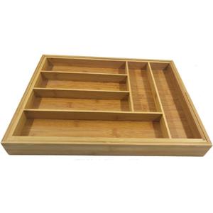PRETYZOOM 1pc Cutlery Storage Organizer Utensil Tray for Kitchen Drawer for Forks and Spoons Space-saving Storage for Utensils and Items