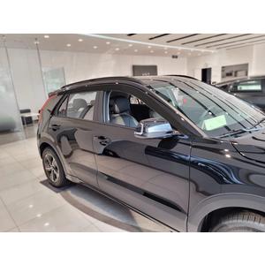 Smoke Black Side Window Wind Deflectors Visor Rain Wind Guards 6p E267