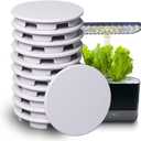 Ulrempart Plant Spacer Kit Compatible with AG Garden Harvest, Bounty, Farm, Extra, Ultra All Models Plant Deck Openings, Platform Cover Lid Accessories, Grow Deck Openings, 25 Pack Gray
