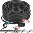 15FT Heat Tape for Water Pipes, -40F Deicing Pipe Heat Cable,Electric Heating Cable Pipe,Frezze Protection for Heat Trace Cable for Metal, Plastic Home Pipes,Gutter