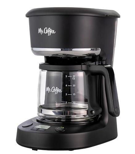 Mr. Coffee, 5-Cup Mini Brew Switch Coffee Maker, Black