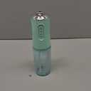 Electric Water Flosser Cordless for Teeth 3 Modes 4 Jet Tips Cleaning and Flossing Water Dental Portable Floss Irrigator Oral Water Flossed Rechargeable Tonsil Stone Travel Adults (Green)