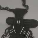 HEELE Dog Harness Dog Harness Small Dog No Pull Harness with Soft Handle Reflective Harness Adjustable, Black, S