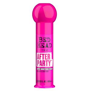 TIGI Bed Head After Party Super Smoothing Cream  Anti Frizz Hair Styling Product, Humidity Protection for Frizzy, Dull, or Coarse Hair, 3.38 fl oz