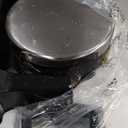 Waffle Maker, 1400W Belgian Waffle Maker, Double Waffle Iron 180 Flip, Rotating Nonstick Plates, Adjustable Browning Control, Locking Buckle & Cool Touch Handle, Removable Drip Tray, Stainless Steel (Sliver)