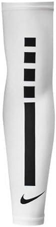 Nike Unisex's PRO Elite Sleeve 2.0, White/ Black, S/ M
