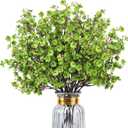 Babys Breath Artificial Flowers, 8 Bundles Green Real Touch Fake Flowers Silk Flowers Bulk for Vase Home Office Wedding Spring Indoor Outdoor Centerpiece Table Party Decorations