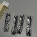 Gaoye +1.75 Reading Glasses Men - Blue Light Blocking Lenses, TR90 Frames, UV400 - Eyeglasses with Clear Vision (A4 Pack Black)