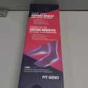 Arch Support Plantar Fasciitis Insoles: Fit Geno Orthotics Inserts for High Arch Pain Relief  Heavy Duty Shoe Inserts for Women & Men 220lbs+  for Work Boots & Sneakers (Women's 8-9 / Men's 6-7) (Blue)