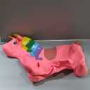 HotMax Unicorn Bouncy Horse Toys for 2 Year Old Girl, Toddlers Bouncing Animals, Ride on Rubber Jumping Toys for Baby Girl or Boy 1st Birthday Gift for 2 3 4 Year Old (Pink Unicorn)