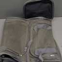 Soft-Sided Cat/Dog/Pet Carrier, Collapsible Pets Travel Carriers for Big Cats/Small Dogs with Shoulder Strap & Removable Mat, Mesh Puppy Carry Bag, Up to 16 Lbs, TSA Airline Approved(Gray)