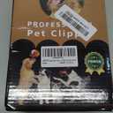 HEAPETS Dog Grooming Clippers, Low Noise, Electric Quiet, Adjustable Clipper Comb, Rechargeable Cordless Dog Hair Clippers for Dogs Cats Pets, Gold