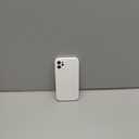 Vooii Compatible with iPhone 11 Case, Upgraded Liquid Silicone with [Flat Edges] [Camera Protection] [Soft Anti-Scratch Microfiber Lining] Phone Case for iPhone 11 6.1 inch - White