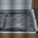 kepptory Display Case with LED Lights, Display Cabinet with Glass Storage Shelves, 4-Tier Display Shelf with 4-Layer Small Display Shelves for Collectibles, Curio Cabinet, Black (59 Inch)