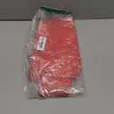 KSHUN Women's Sexy Satin Floral Boned Overbust Corset Top Lace up Back Underbust Body Shaper (Medium, Red-2)