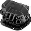 Engine Oil Pan with Drain Plug, Compatible with 2002-2006 Toyota Camry, 2002-2006 Solara, 2009-2013 Corolla, 2009-2013 Matrix, 2001-2007 Highlander, 2004-2005 RAV4, L4 2.4L, Gas 2AZ-FE