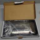 Alpmosn License Plate Frames with Screw Washers and Cap, Car Exterior Accessories Grey (2-Pack) (Basic)