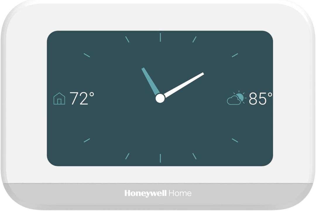 Honeywell Home X7B Smart Thermostat with Humidity Monitoring and Customizable Touchscreen Display, White