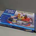 Ontel Smart Spin Rotating Refrigerator Organizer - Use This Lazy Susan as a Rotating Spice Rack, Condiment Organizer, Cabinet Organizer or for Kitchen, Panty or Fridge Organization and Storage, Clear