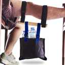 Knee Extension Recovery Device | Essential Aid for Knee Surgery Rehabilitation - Recovering Knees Extension After Surgery or Injury (Blue Or Black Random, Weights Not Included)