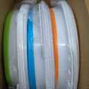 Silicone Beach Foldable Buckets Toys Halloween Bucket, 3L Jumbo Sand Pails Bucket Set with Mesh Bag, Swimming Pool Toys for Kids Adults, Gift Set for Gardening, Travel, Fishing, Cleaning, Camping