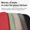 Dark Gray Dish Drying Mats 20" x 15", XL Kitchen Drying Mat for Counter, Microfiber Dish Dryer Mat, Microfiber Dish Rack Mat, Foldable Dish Drying Pad for Dishes, Pots, Pans (Dark Gray)