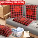 Oududianzi Christmas Poly Mailers 10x13, 100PCS Plastic Shipping Bags, Mailers Poly Bags for Shipping, Self-Seal Mailing Bags, Holiday Polymailers Packaging Bags for Small Business and Clothes (Red Plaid)