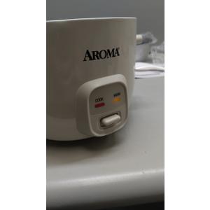 Aroma Housewares 4Cups (Cooked) / 1Qt. Rice & Grain Cooker (ARC302NG), White