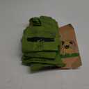GREENER WALKER Tie Handles Poo Bags for Dog Waste, 600 Doggy Waste Bags Extra Thick Strong 100% Leak-Proof (Green)