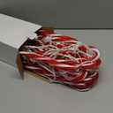 Joiedomi 12 Pcs Christmas Candy Cane Pathway Markers Lights, 12 Stakes Lights with Warm White, Waterproof Outdoor Decorations for Holiday Xmas Indoor,Yard,Patio,Garden,Walkway