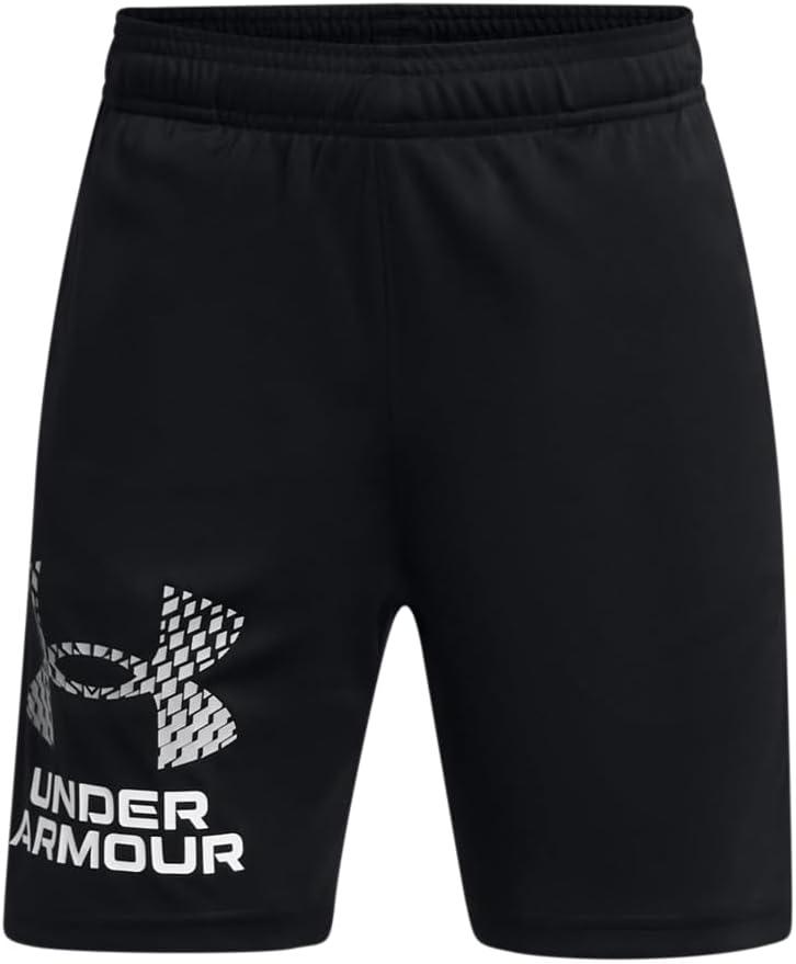 Under Armour Kids Tech Logo Shorts (Youth Large)