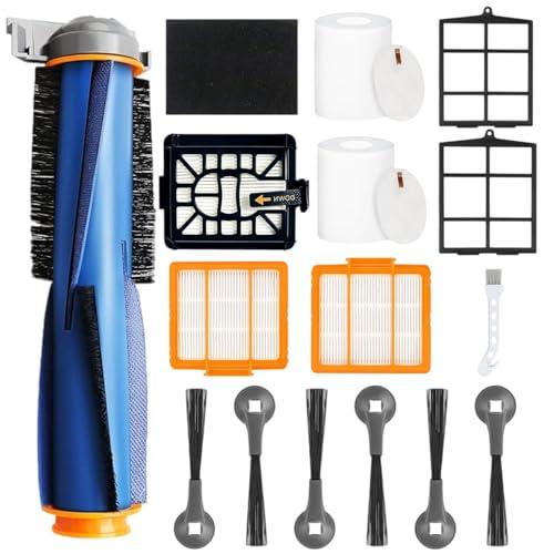 Replacement Parts Compatible with Shark AI AV2501S AV2511AE AV2501AE RV2502AE RV2610WA AV2510AOUS RV2520AOUS Robot Vacuum Cleaner, 1Main Brush, 2 motor pre-filters, 2Foam Filters, 6Side Brushes, Missing detail