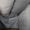 Large Dog Bed Orthopedic Washable: Beds Bolster XL Bed Large Big Dogs Memory Foam Couch Sofa Waterproof with Removable Cover (36.0"L x 27.0"W x 6.5"Th, Light Grey)