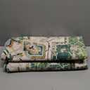 zesthome WashableRug 5x7 Area Rugs,Stain Resistant Rugs for Living Room,Bedroom,Non-Slip Backing Home Decor Rug, Vintage Medallion Pattern Rugs (Green,5'x7')