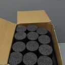 2 Pack Under Door Draft Stopper - Bottom Door Gap Filler & Seal - Fits 30 to 36 Door, Block Cold Air, Noise, Sound, Wind, Bugs, Easy to Install, Double Side Block, No Adhesive, Black