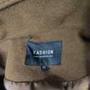 chouyatou Women's Winter Double Breasted Wool Coat Long Sleeve Notch Lapel Midi Long Winter Trench Coat with Belt (X-Large, Brown)